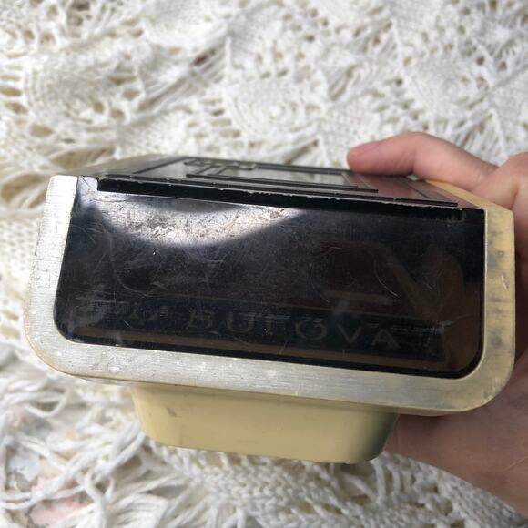 Vintage Bulova Original Plastic Watch Display Storage Box Case - Picture 13 of 15